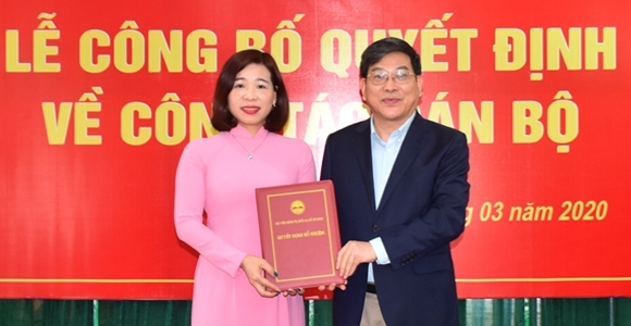 PGS,TS. Nguyễn Thị Trường Giang được bổ nhiệm làm Phó giám đốc Học viện Báo chí và Tuyên truyền