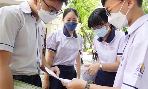 Thành phố Hồ Chí Minh công bố điểm thi tuyển sinh lớp 10
