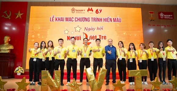 Khai mạc Ngày hội hiến máu Người Việt trẻ lần thứ XII - 2022