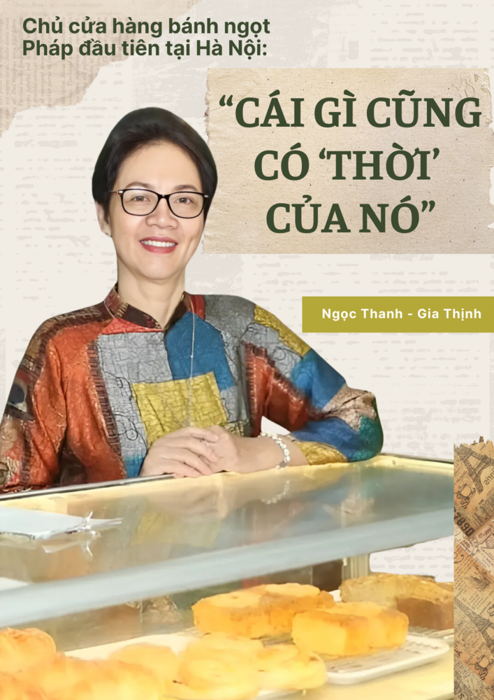 Chủ cửa hàng bánh ngọt Pháp đầu tiên tại Hà Nội: “Cái gì cũng có ‘thời’ của nó” -0