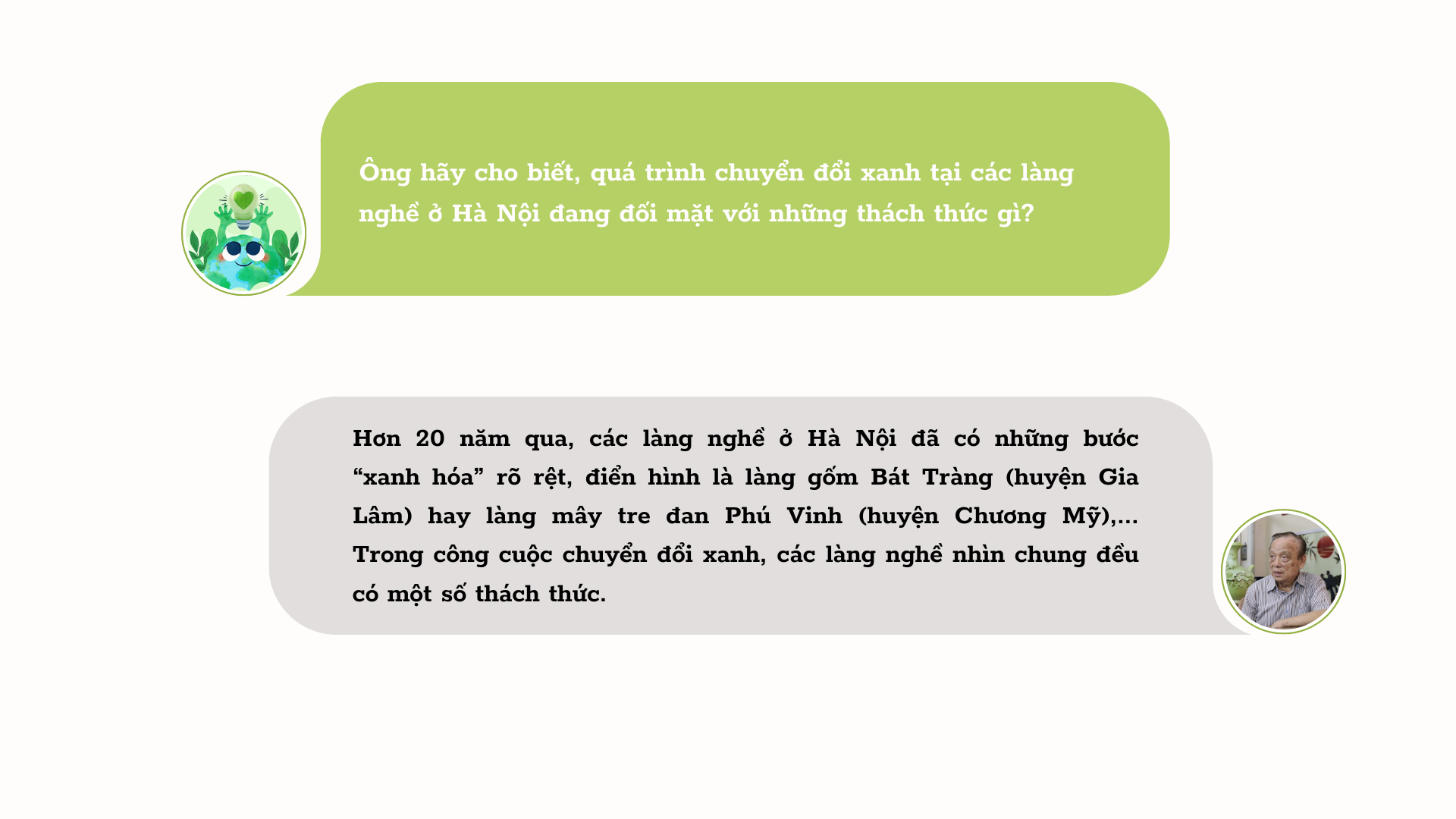 Chủ tịch Hiệp hội Làng nghề Việt Nam: Nhận thức về môi trường là “gốc” của làng nghề “xanh” -0