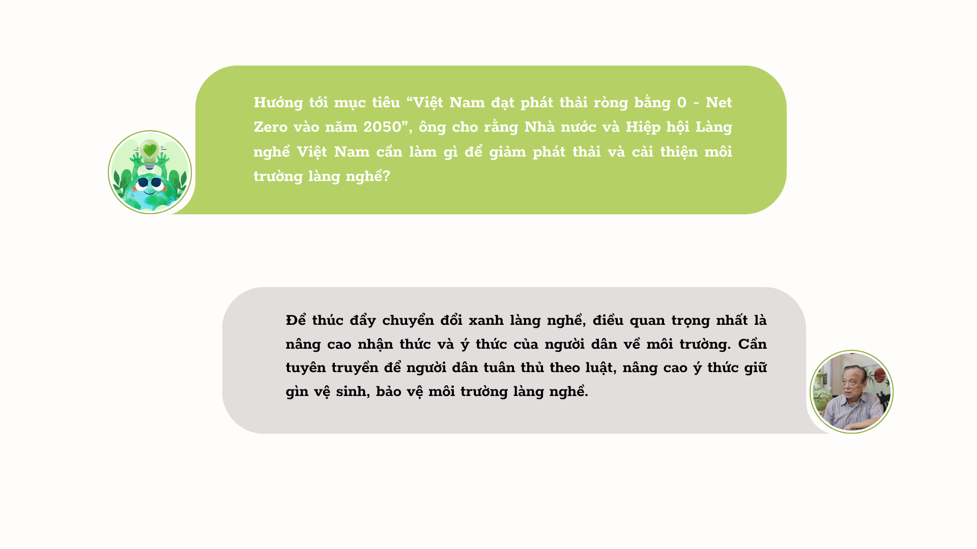 Chủ tịch Hiệp hội Làng nghề Việt Nam: Nhận thức về môi trường là “gốc” của làng nghề “xanh” -0