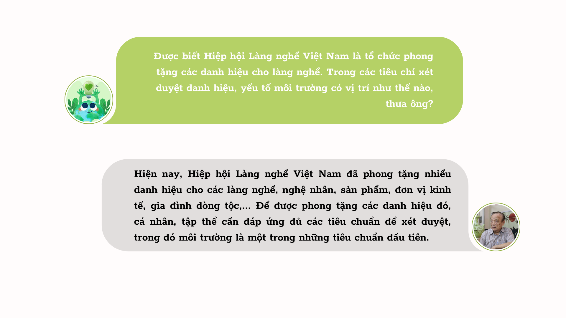 Chủ tịch Hiệp hội Làng nghề Việt Nam: Nhận thức về môi trường là “gốc” của làng nghề “xanh” -0